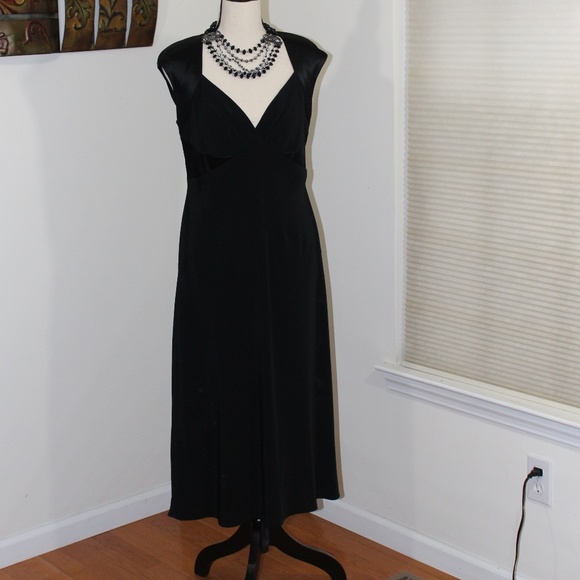 Jones New York Dress cap sleeves midi length dress - Picture 1 of 14